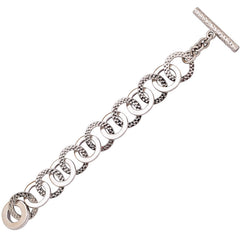 TOGGLE BRACELET- STERLING SILVER