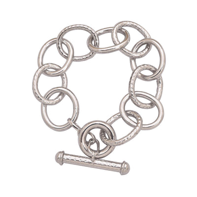 Toggle Bracelet - Sterling Silver