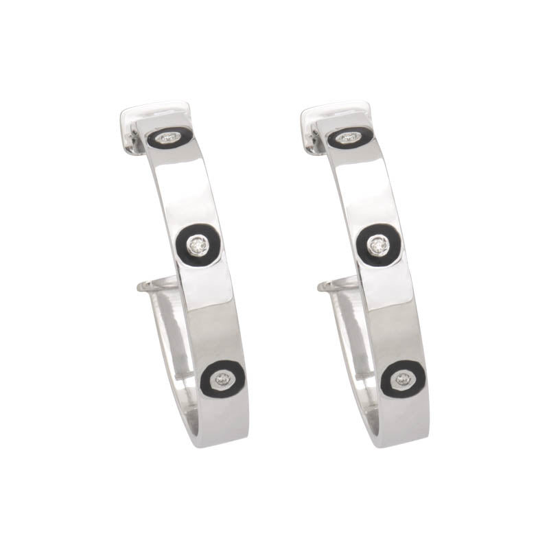 Earrings - Diamond (Enamel) | Singhvi Jewels