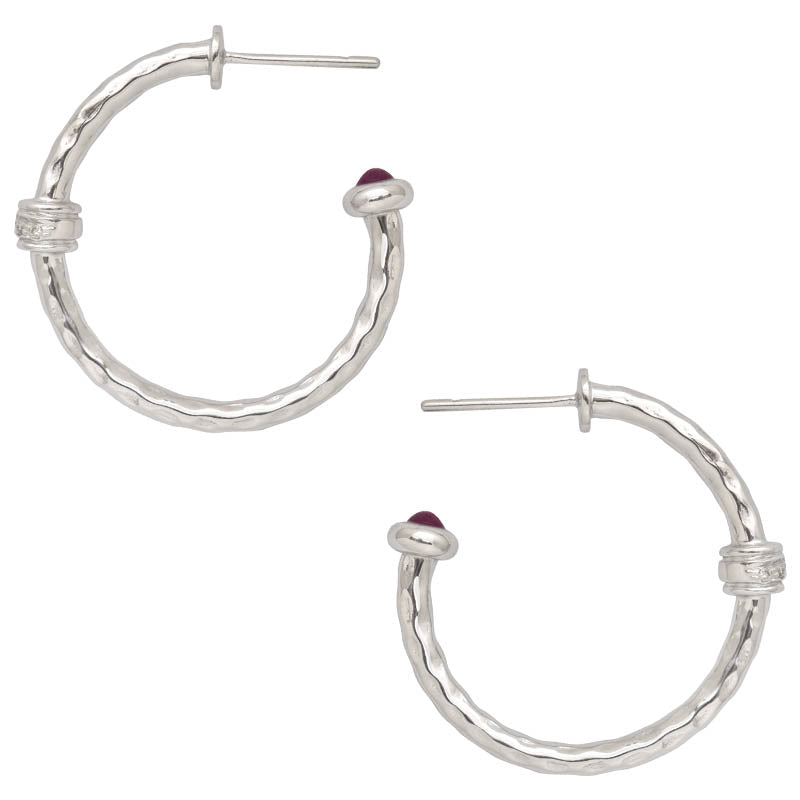 Earrings - Ruby and Diamond | Singhvi Jewels
