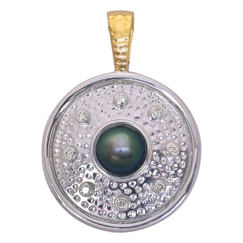Pendant- South Sea Pearl and Diamond