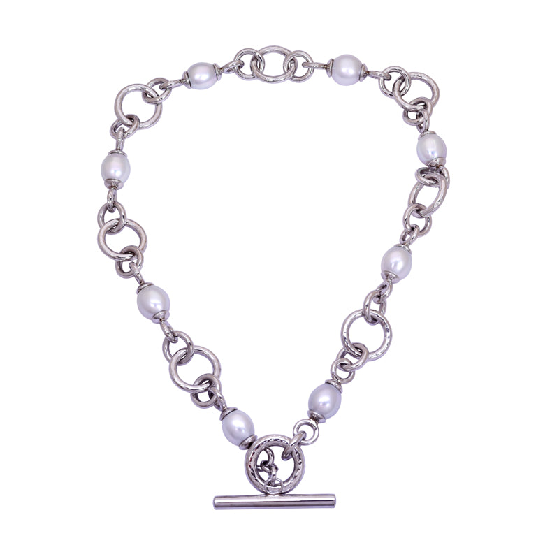 Toggle Necklace - South Sea Pearl | Singhvi Jewels