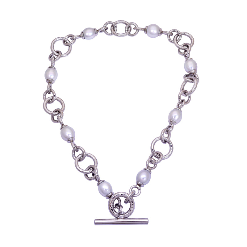 Toggle Necklace- South Sea Pearl