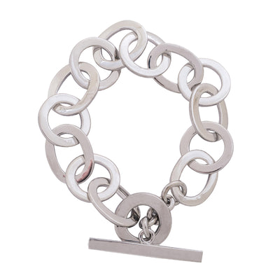 Toggle Bracelet - Sterling Silver