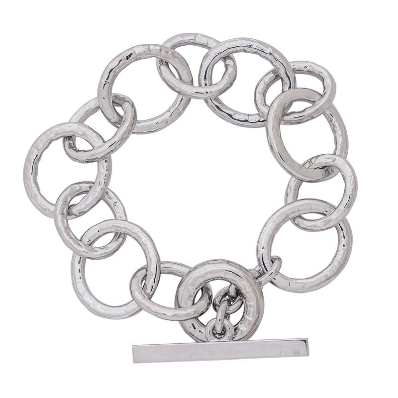 Toggle Bracelet- Sterling Silver (266CS) | Singhvi Jewels