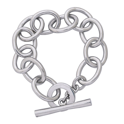 Toggle Bracelet - Sterling Silver