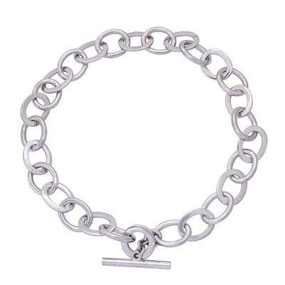 Toggle Necklace- Sterling Silver  (267AS)