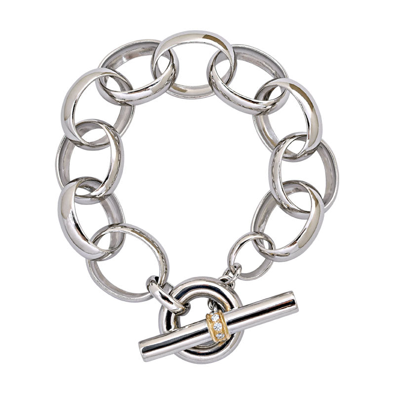 Toggle Bracelet - Diamond | Singhvi Jewels