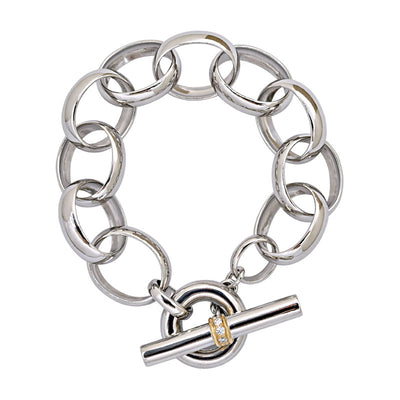 Toggle Bracelet - Diamond