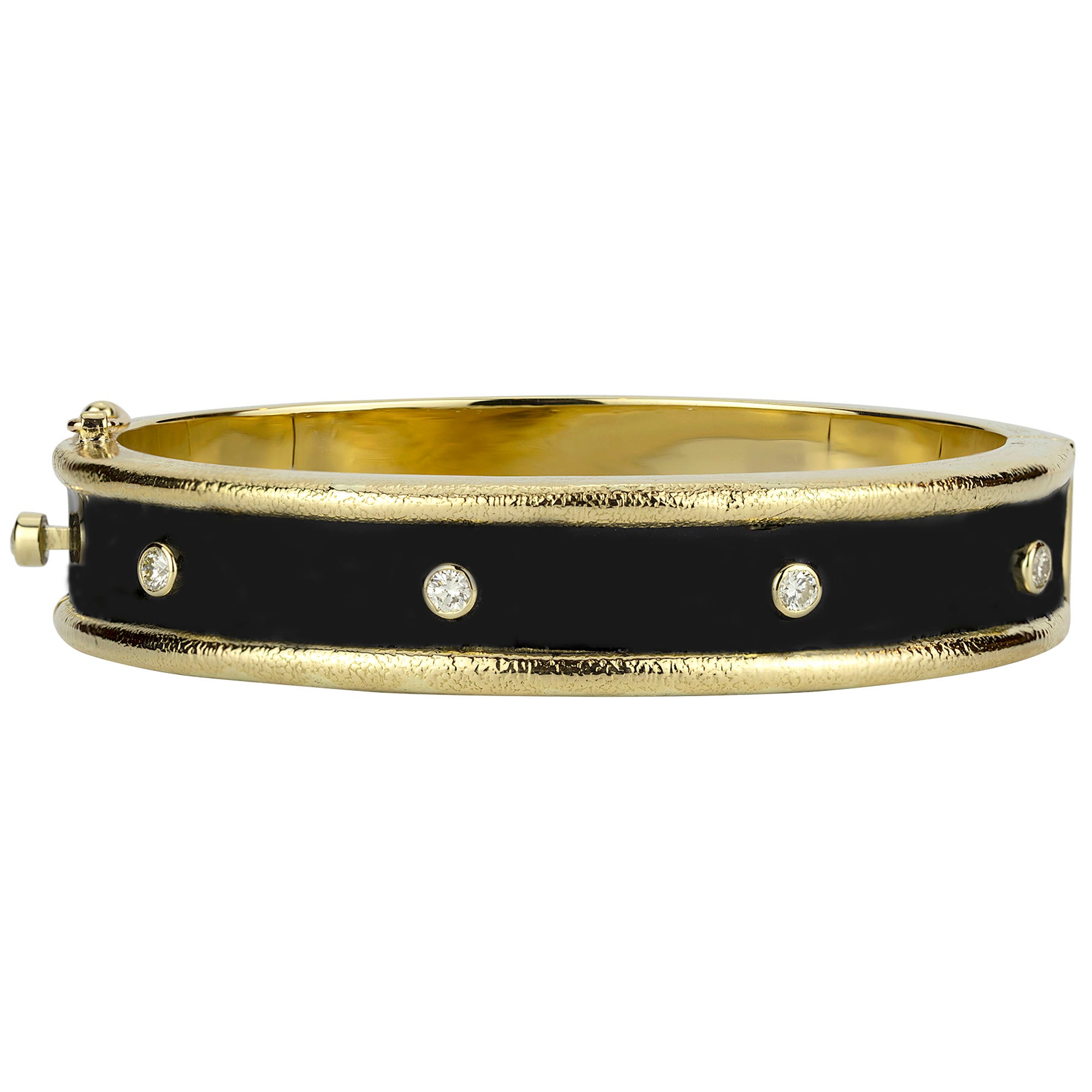 Bangle - Diamond (enamel) (2277B) | Singhvi Jewels