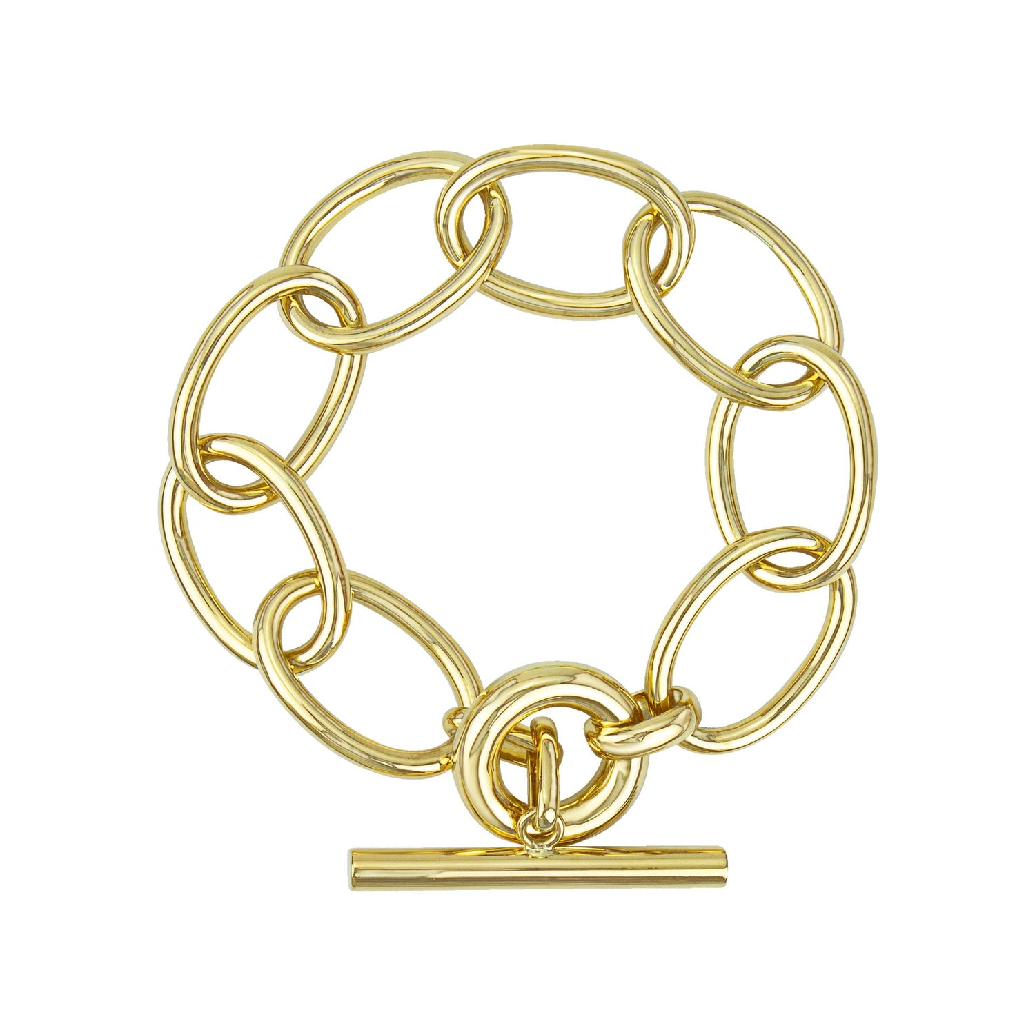 Toggle Bracelet - Gold | Singhvi Jewels