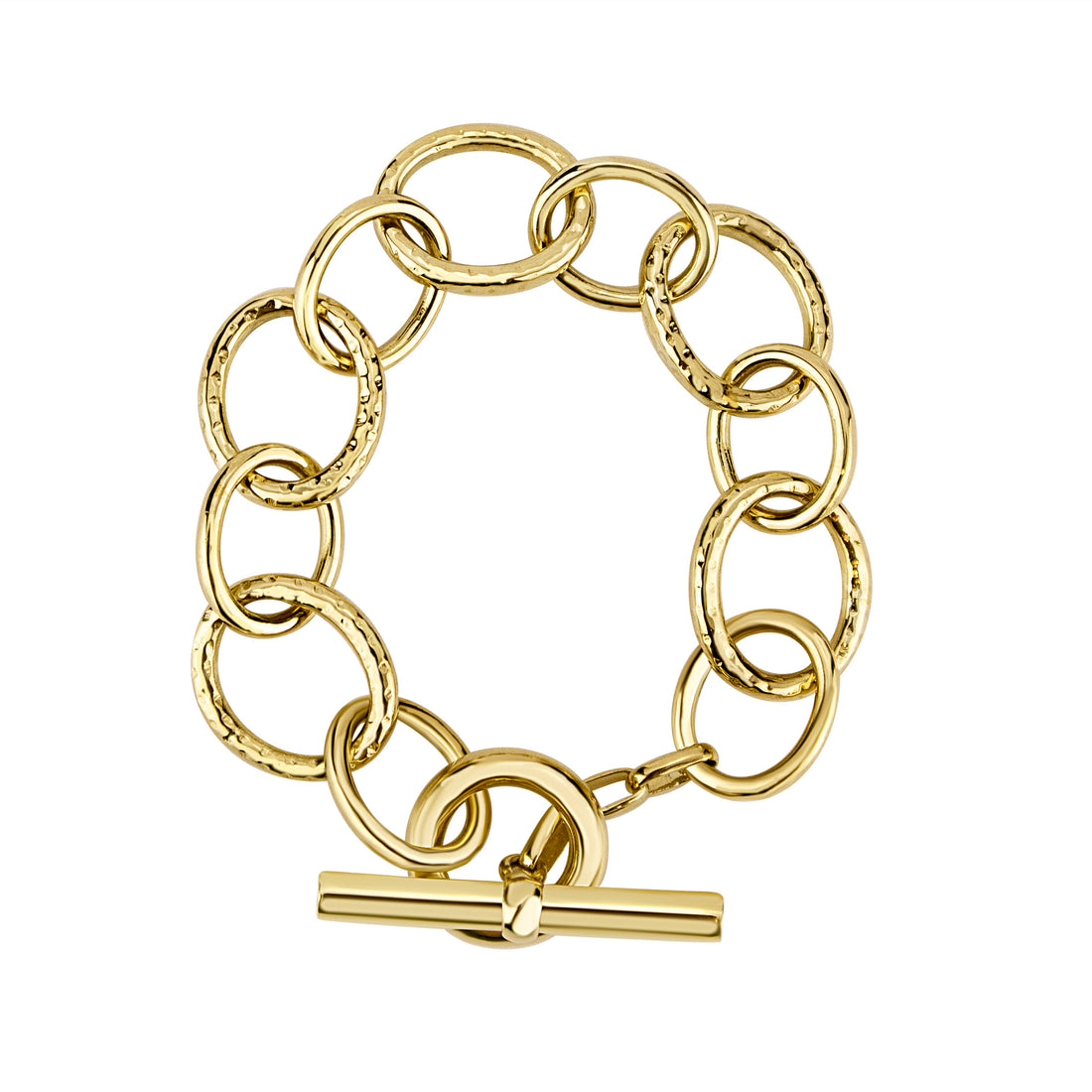 Toggle Bracelet - Gold | Singhvi Jewels