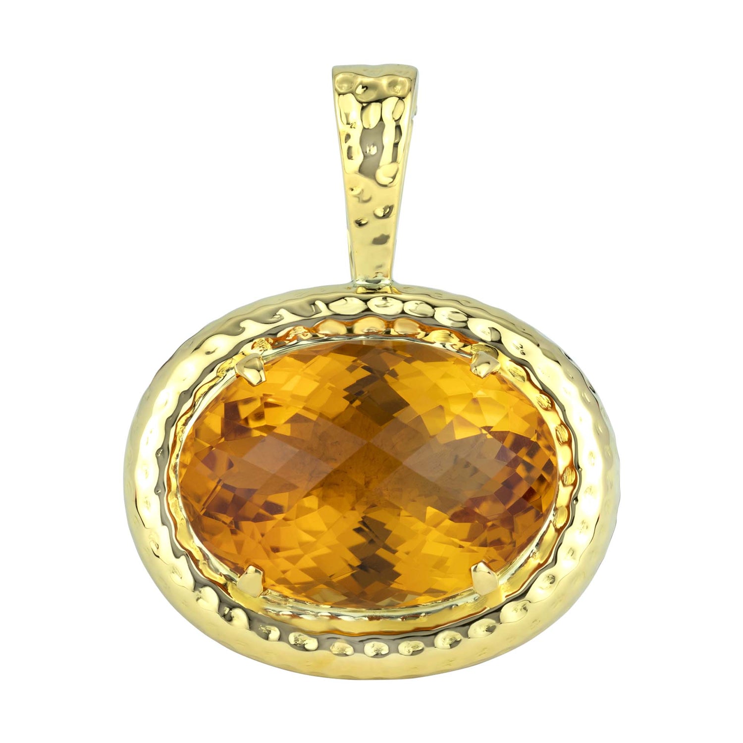 Pendant - Citrine (2333C) | Singhvi Jewels