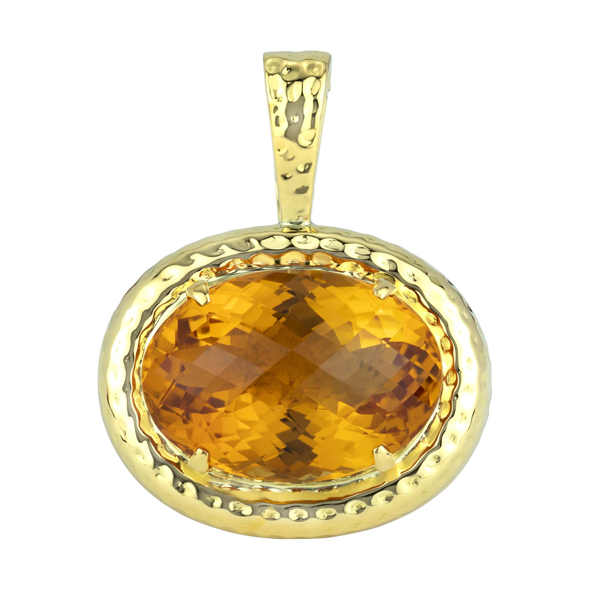Pendant - Citrine (2333C) | Singhvi Jewels