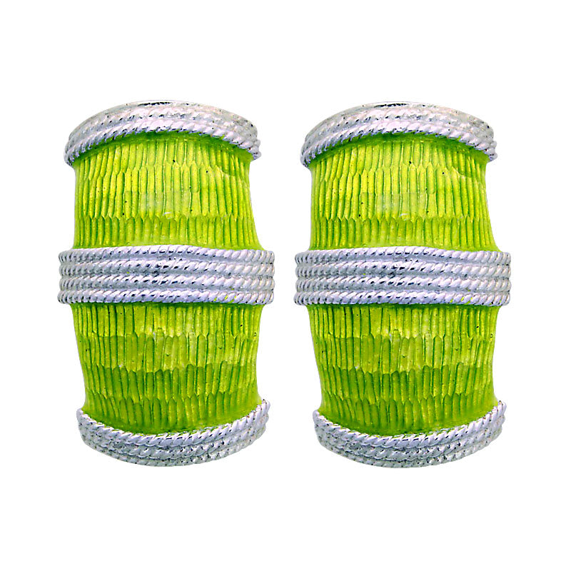 Earrings-Sterling Silver (Enamel)