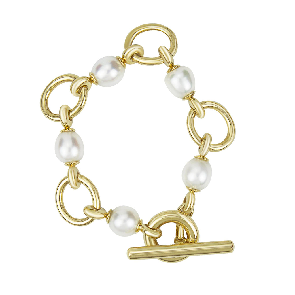 Toggle Bracelet - South Sea Pearl