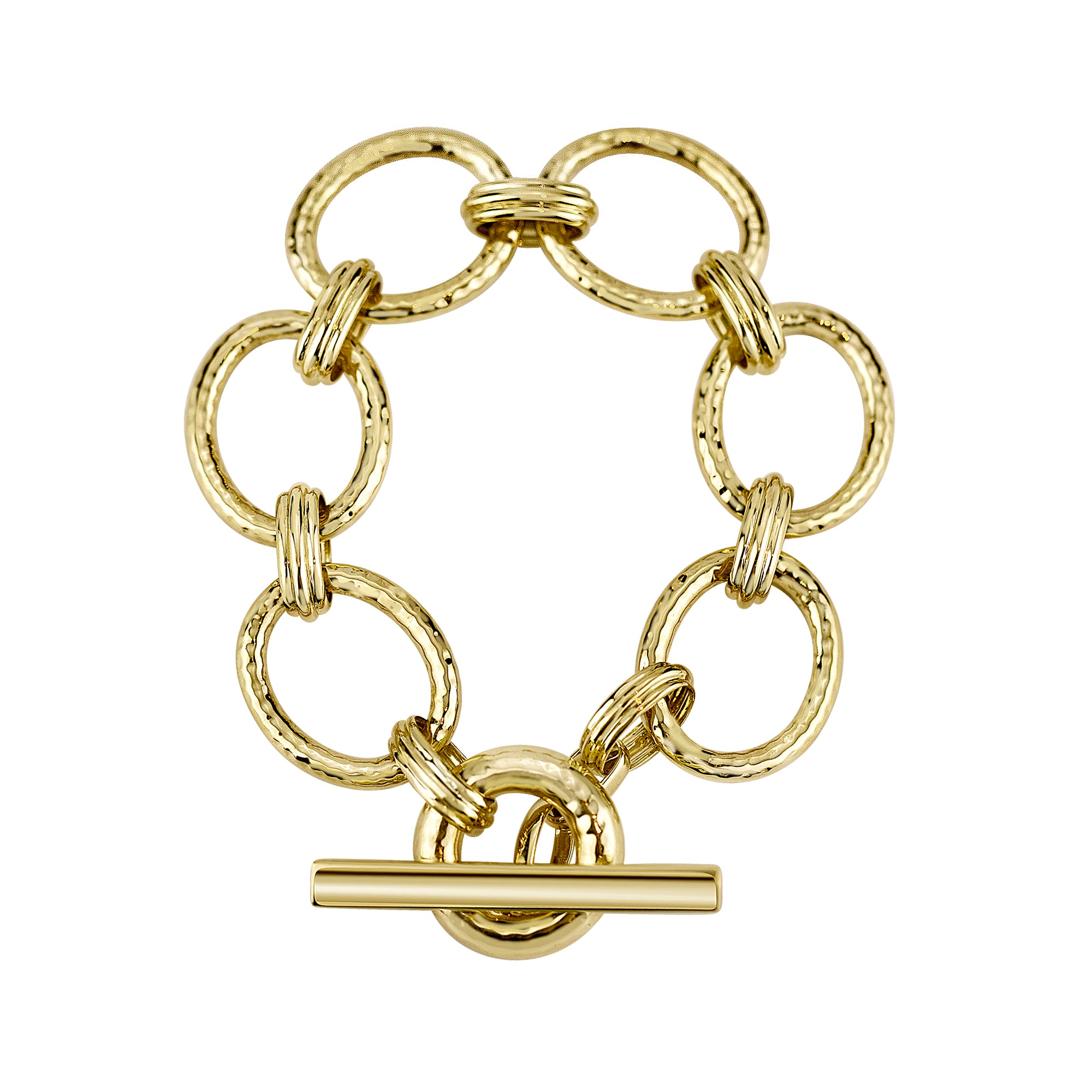 Toggle Bracelet - Gold | Singhvi Jewels