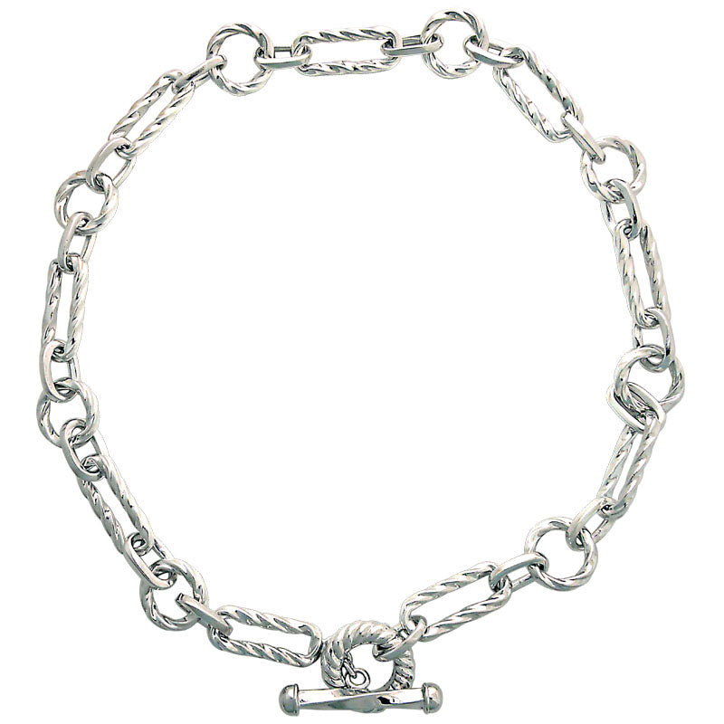 Toggle Necklace-Sterling Silver