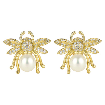 Earrings - South Sea Pearl And Diamond (2291B)