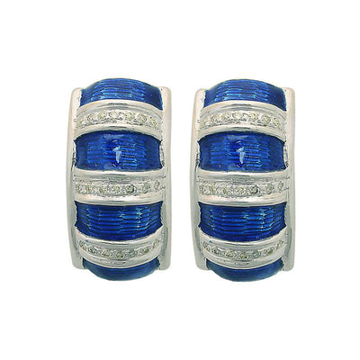 Earrings - Diamond (Enamel)