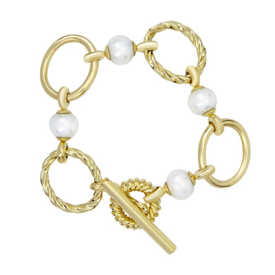 Toggle Bracelet - South Sea Pearl (2366A)