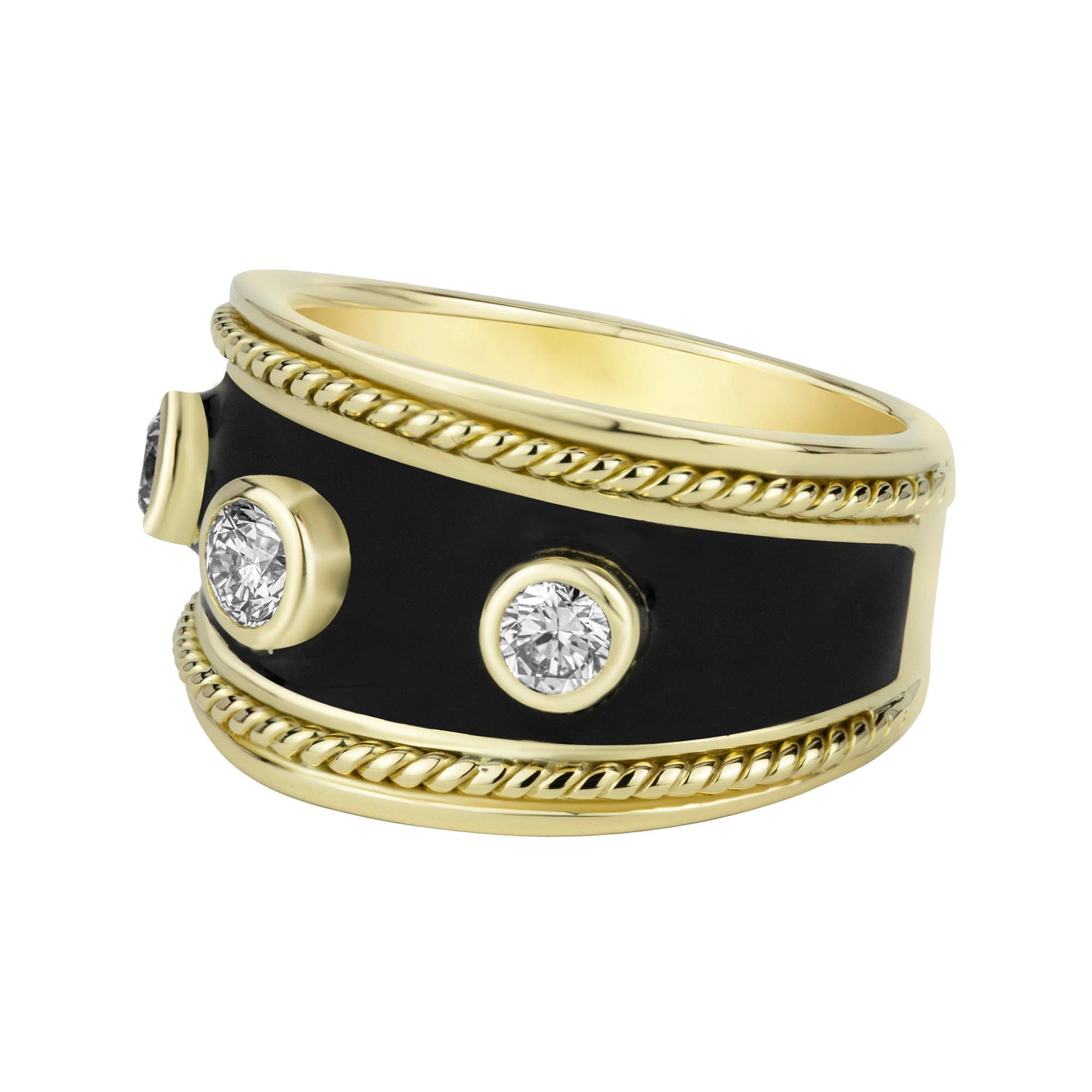 Ring - Diamond (enamel) (2360C) | Singhvi Jewels