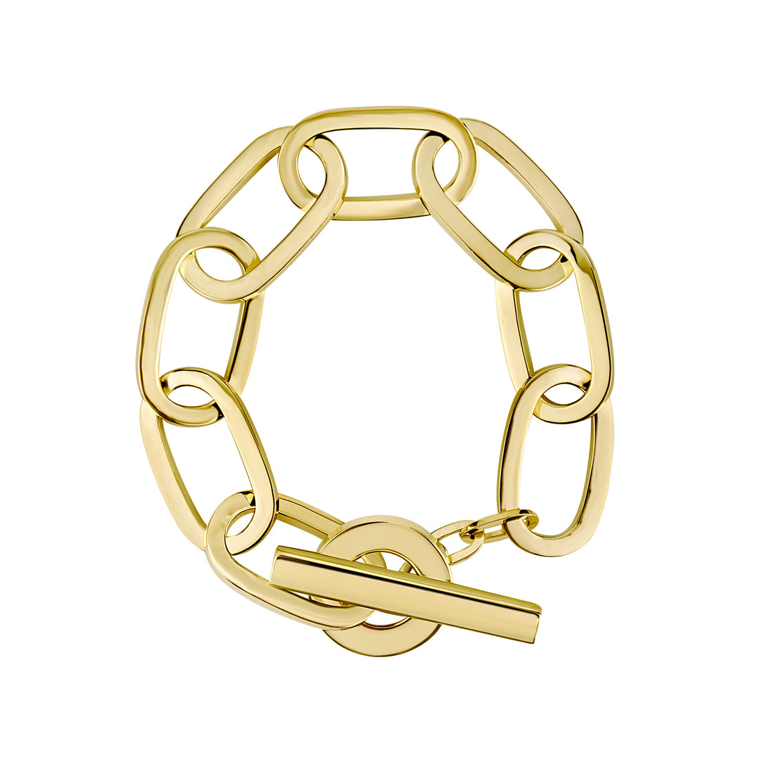 Toggle Bracelet - Gold | Singhvi Jewels