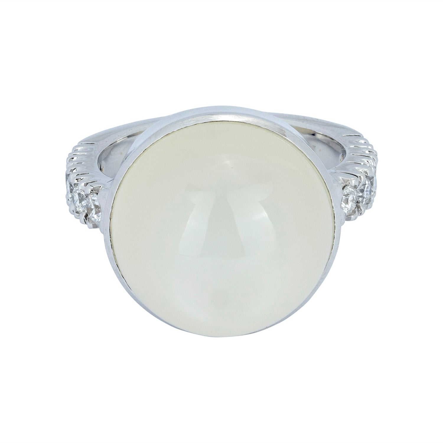 Repair - Ring - Moonstone And Diamond (2273D) | Singhvi Jewels