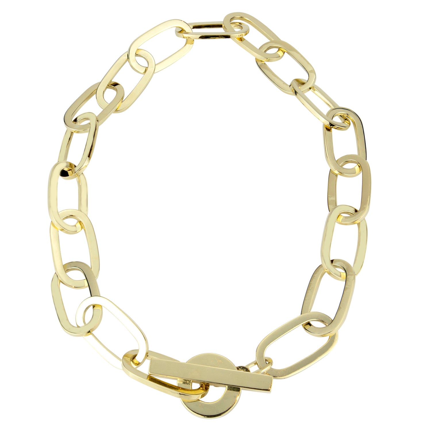 Toggle Necklace - Gold | Singhvi Jewels