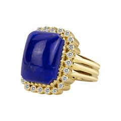 Ring - Lapis Lazuli & Diamond