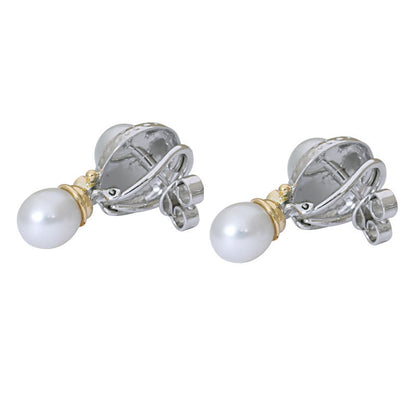 Earrings - South Sea Pearl and Diamond | Singhvi Jewels