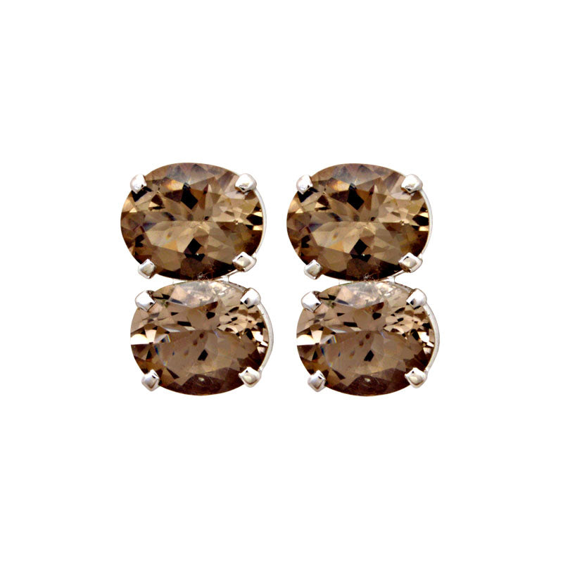 Earrings-Smokey Quartz