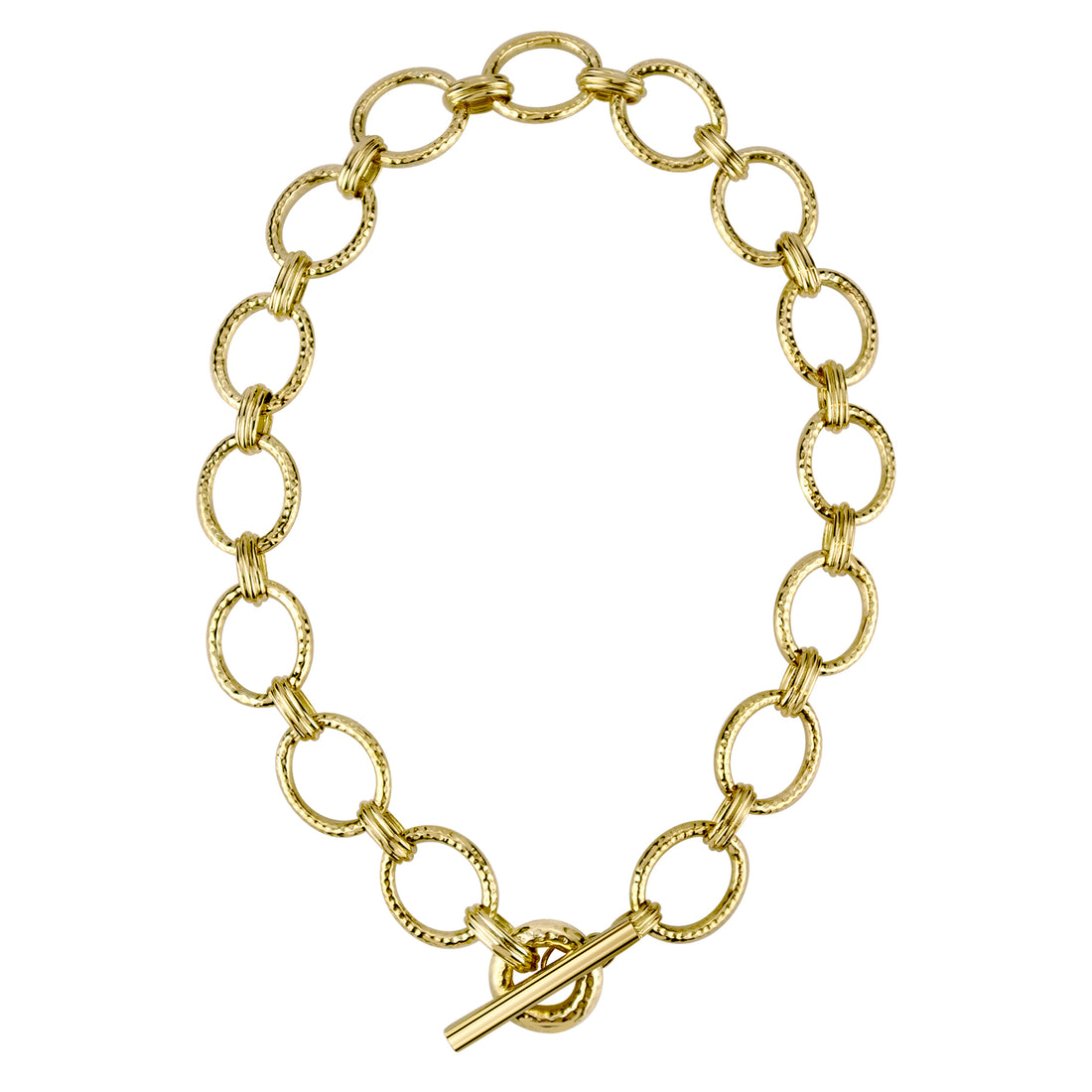 Toggle Necklace - Gold | Singhvi Jewels