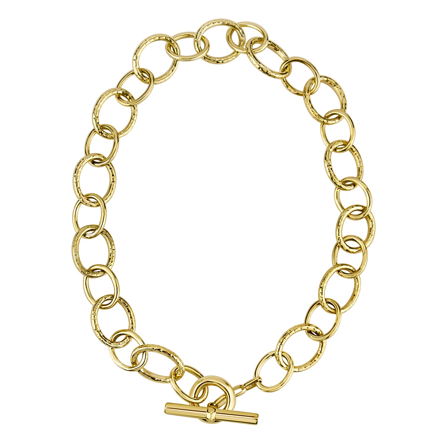 Toggle Necklace - Gold | Singhvi Jewels