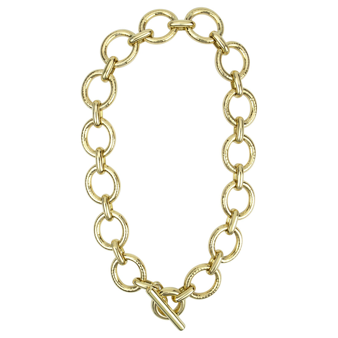 Toggle Necklace - Gold | Singhvi Jewels