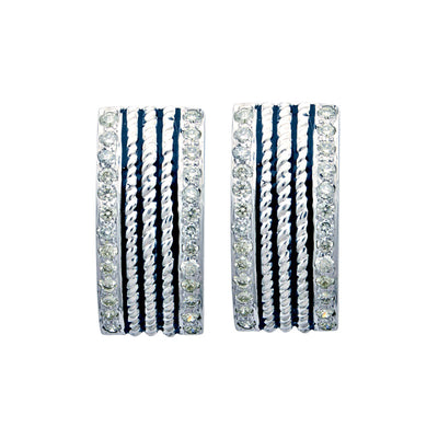 Earrings - Diamond (Enamel)