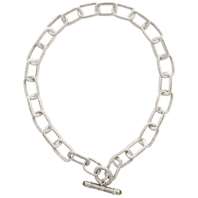 Toggle Necklace - Peridot