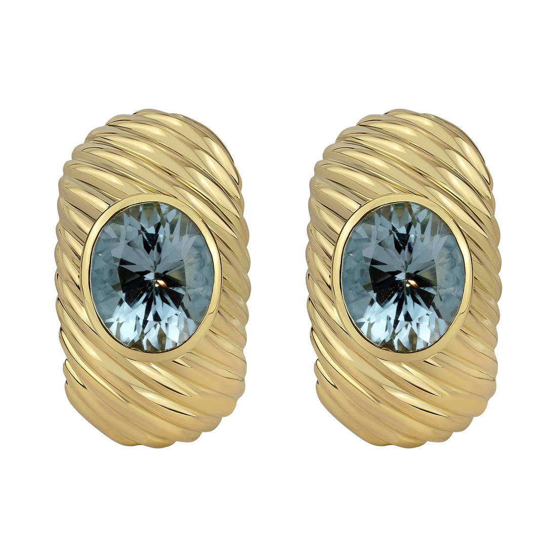 Earrings - Blue Topaz | Singhvi Jewels