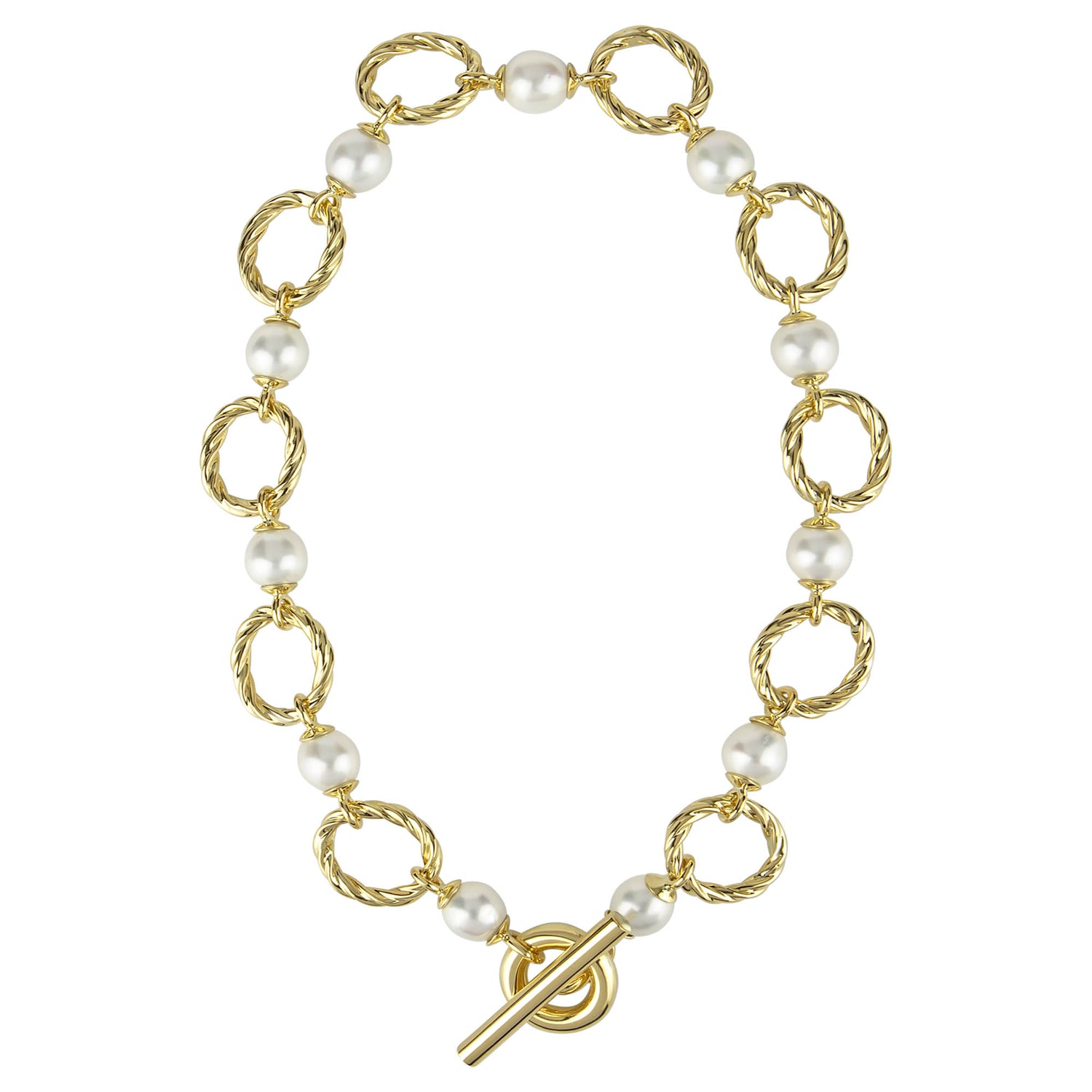 Toggle Necklace - South Sea Pearl (2291E) | Singhvi Jewels