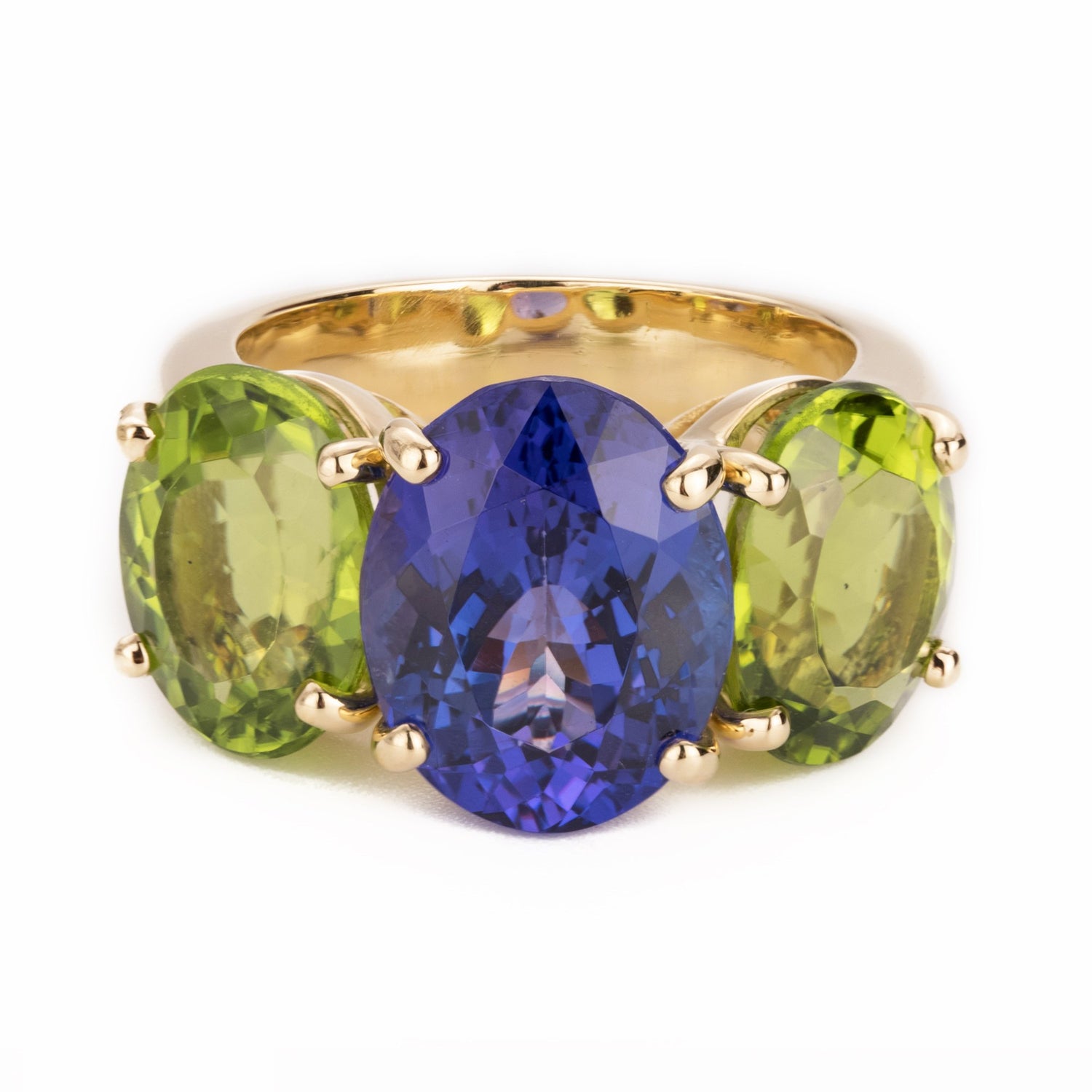 Repair - Ring - Tanzanite And Peridot - (2236C) | Singhvi Jewels