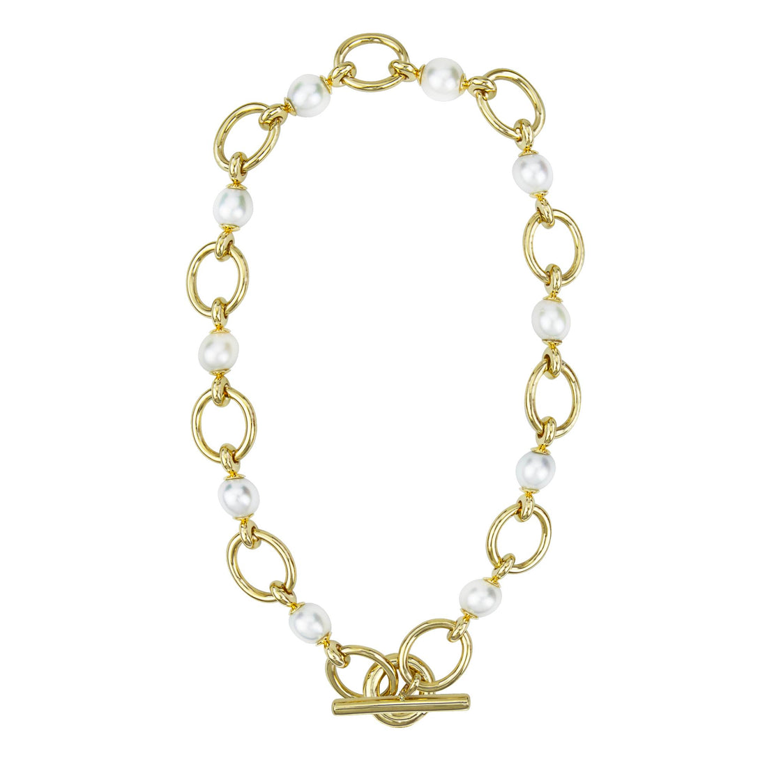 Toggle Necklace - South Sea Pearl | Singhvi Jewels