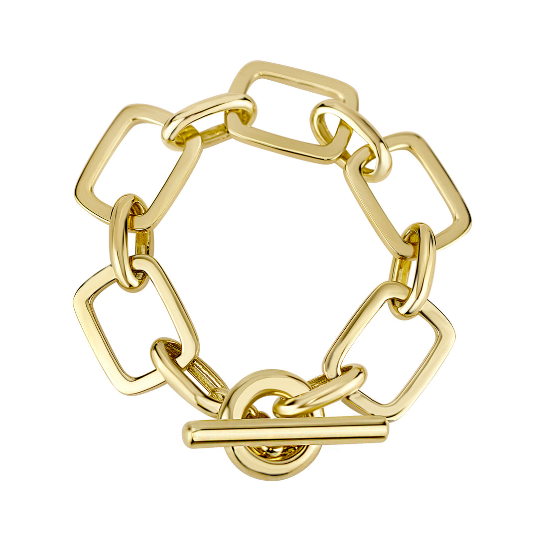 Toggle Bracelet - Gold | Singhvi Jewels