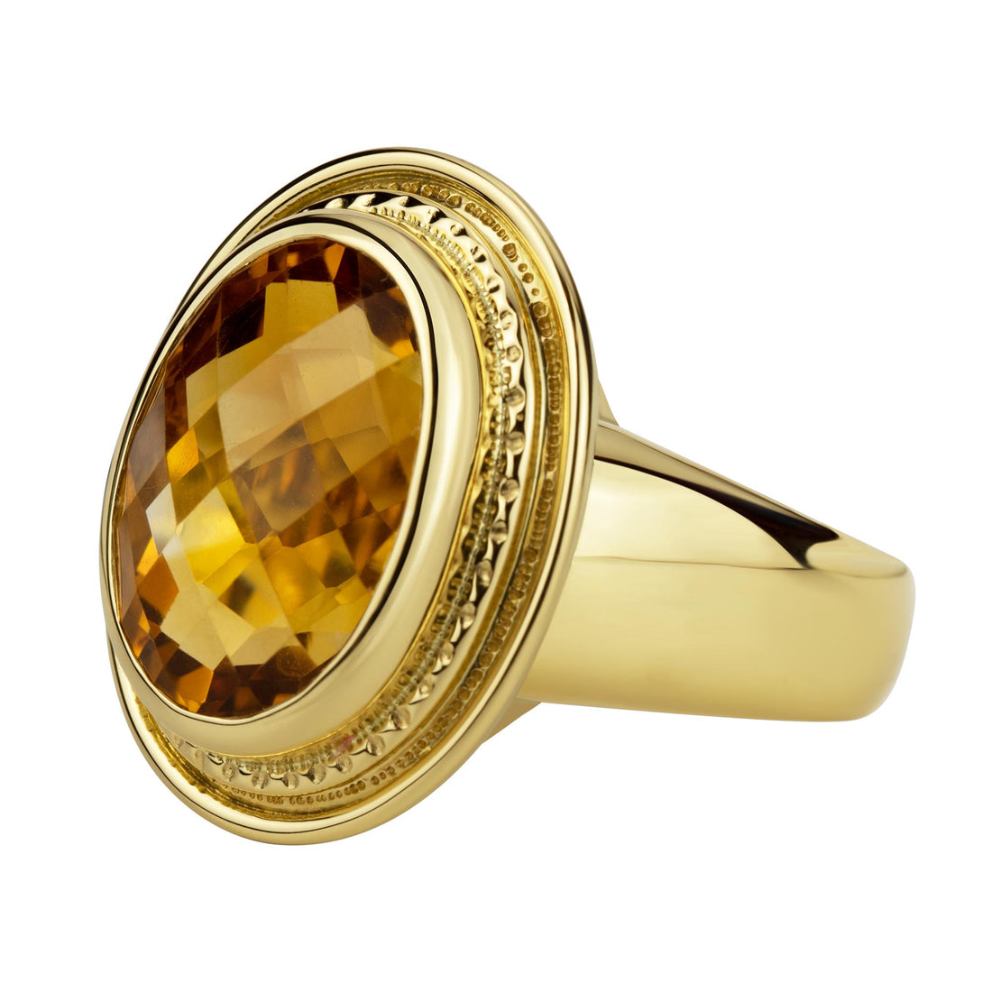 Ring - Citrine | Singhvi Jewels