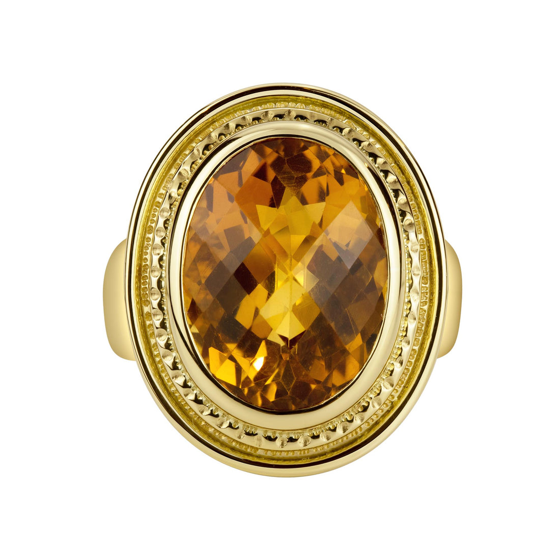 Ring - Citrine | Singhvi Jewels