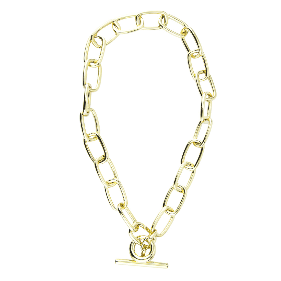 Toggle Necklace - Gold | Singhvi Jewels