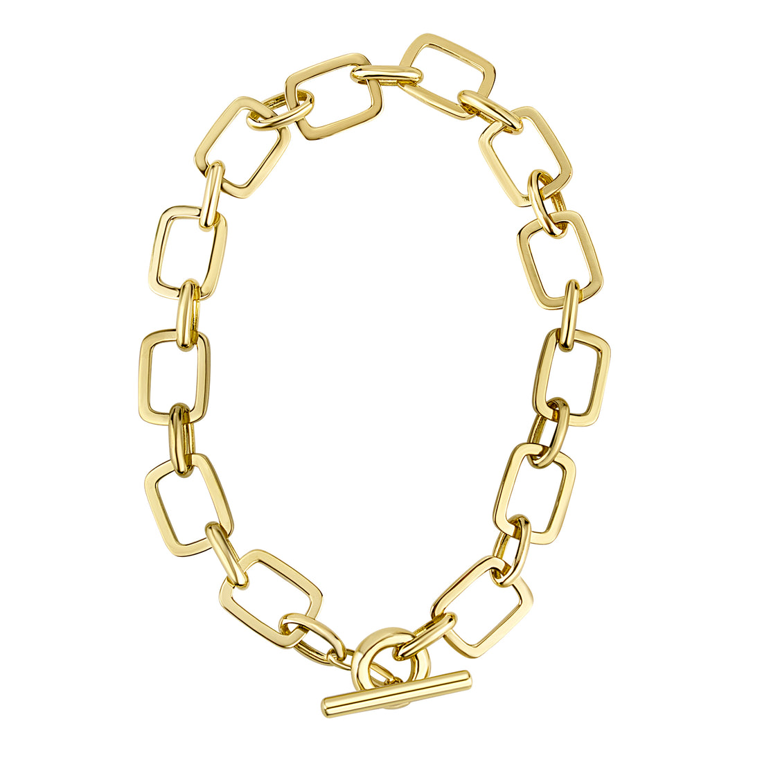 Toggle Necklace - Gold | Singhvi Jewels