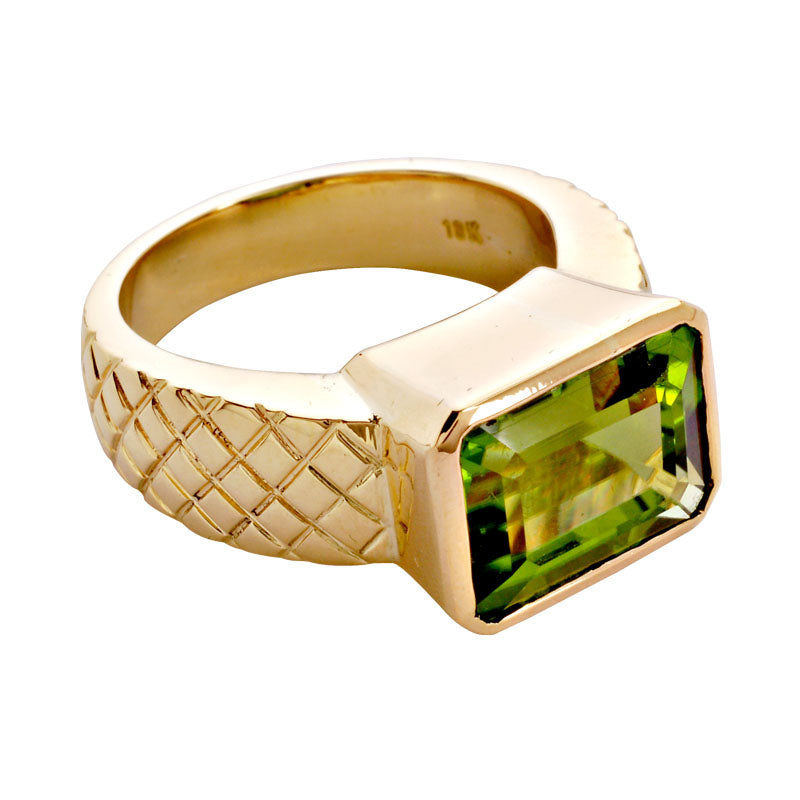 Ring - Peridot | Singhvi Jewels