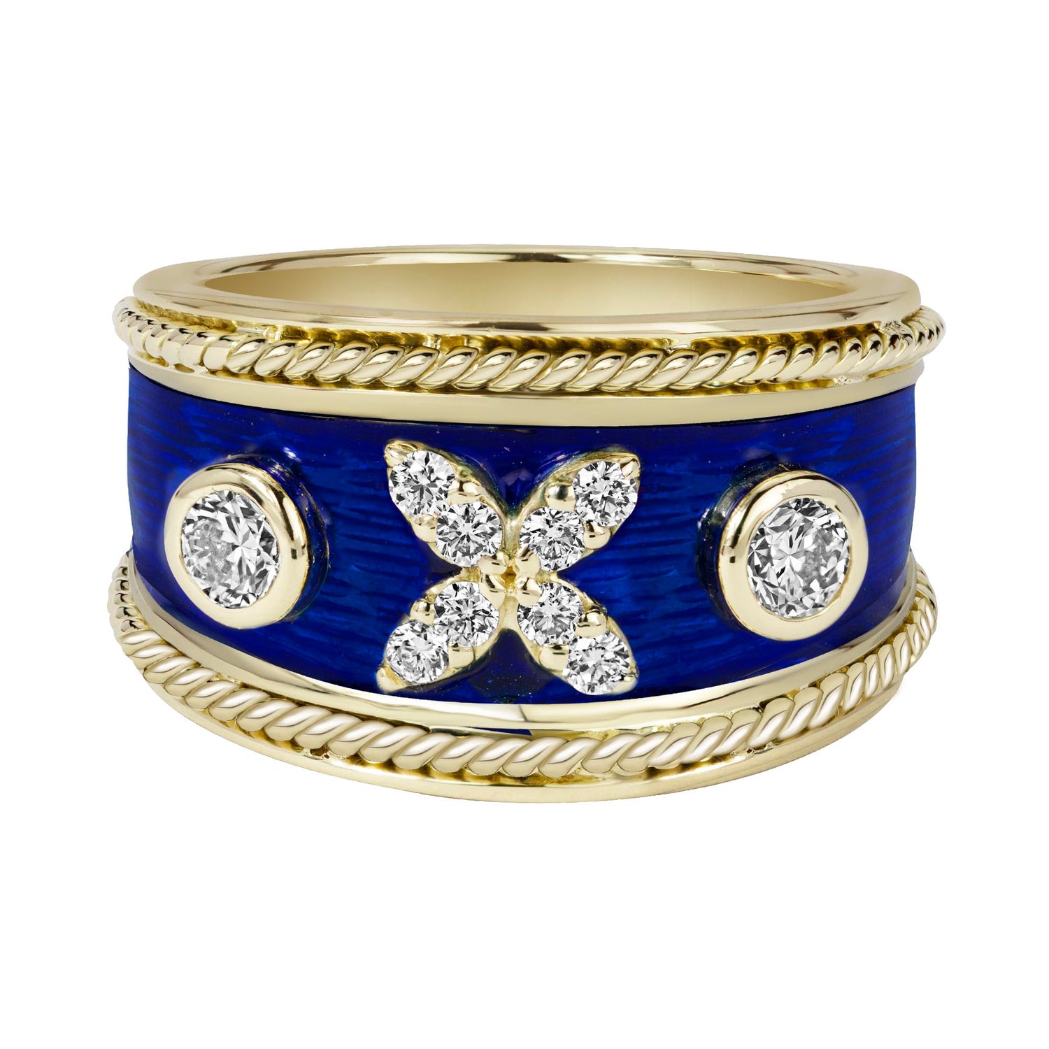 Ring - Diamond (enamel) (2359D) | Singhvi Jewels