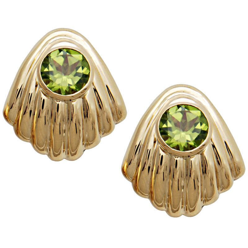 Earrings - Peridot | Singhvi Jewels
