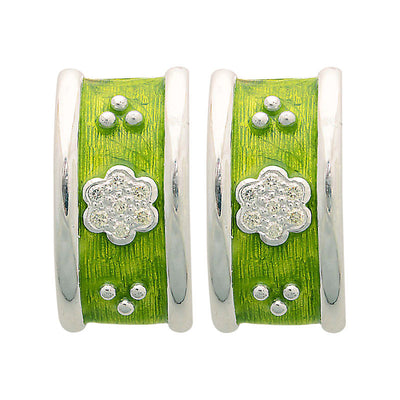 Earrings - Diamond (Enamel)
